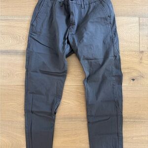 Men's Charcoal Chinos